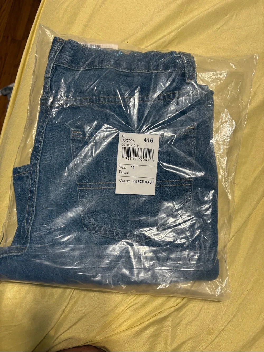 TWO PAIR Classic Boys Blue Denim Jeans- The Children's Place